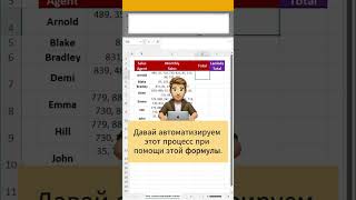 Excel лайфхаки  Как сумировать данные в эксель эксель excel excelformula лайфхак ексель [upl. by Beall]