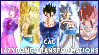 CAC LazyBone EPIC TransformationsAwoken Skills amp Auras  Dragon Ball Xenoverse 2 Mods [upl. by Meriel172]