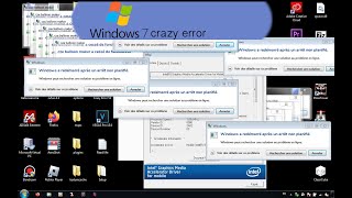 windows 7 crazy error [upl. by Hamlin]