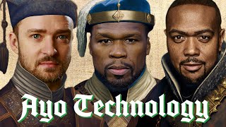 50 Cent Justin Timberlake and Timbaland  Ayo Technology  MEDIEVAL Bardcore Version [upl. by Ititrefen]