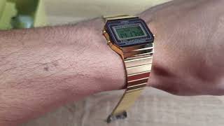 Casio A700WEG9AEF Review [upl. by Linnette]