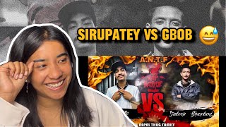 ANTF SIRUPATEY VS GBOB 😅 Reaction Video 103mission [upl. by Jesh338]