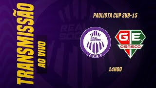 REAL SOCCER X GRÊMIO OSASCO  SUB 15 PAULISTA CUP [upl. by Oetsira]