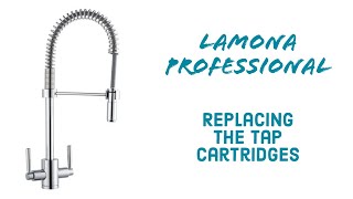 HOWDENS LAMONA GARDA PROFESSIONAL  How to Fix dripping tap Replace tap cartridge tapmagician [upl. by Crudden]