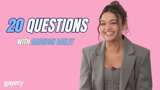 Madison Bailey Answers 20 Questions  Gayety [upl. by Nuhs291]