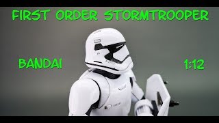 First Order Stormtrooper  Star Wars  Bandai  112 [upl. by Sirraf538]