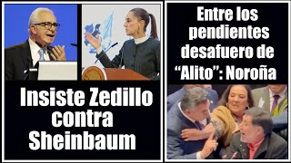 Zedillo como factor desestabilizador en el extranjero acusa a Sheinbaum de instaurar quotautocraciaquot [upl. by Anirtruc]