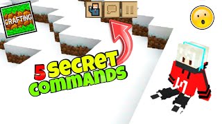 5 Secret Commands you Should know About 🧐  Crafting And Building  Gamer Boy Neel [upl. by Knutson]