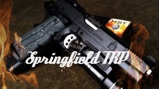 Springfield Armory TRP Railed 1911 Excellence Defined HD Review [upl. by Klinges158]