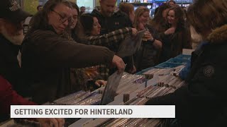 Fans at Vinyl Brew event getting excited for Hinterland Music Festival [upl. by Yrrep]