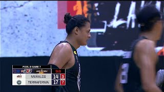 Roider Cabrera clutch hits vs Meralco  PBA 3x3 1st Conference Leg 2 [upl. by Denna]