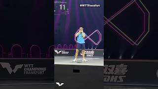 Rate Truls Moregard’s new celebration 🫱🫲 WTTFrankfurt TableTennis [upl. by Aggy]