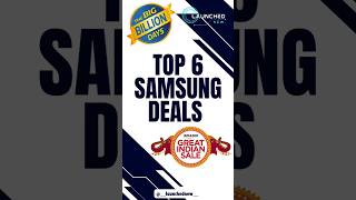 TOP⚡️6 Samsung Phones Deals in Big Billion Days amp The great Indian Sale 2024  Launched New  sale [upl. by Colpin]