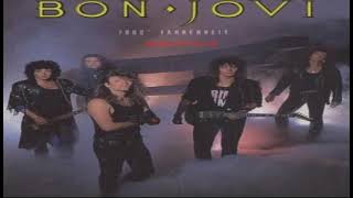 BON JOVI  RUNNING FOR MY LIFE CUT 7800° FAHRENHEIT DEMO VERSION 1985 [upl. by Kaule]