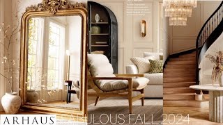 ARHAUS STUNNING FALL STYLING IDEAS  New Home Decor and Furniture Interior Inspiration [upl. by Lrig]