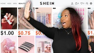 Doing My Nails Using SHEIN Products [upl. by Anitac]