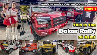 The Dakar Rally of The East Asia Cross Country Rally returns to Pattaya  Part 1 [upl. by Ydieh356]