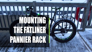 How to mount the Axiom Fatliner skewer a bike without eyelets [upl. by Irtimd]