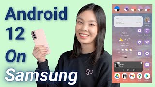 The 5 BIGGEST Android 12 Changes on Samsung  New Features of One UI 4 [upl. by Yadseut926]