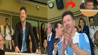 Viral Diego Simeone Atletico manager react to Messi goal amp Argentina world cup Against france [upl. by Evonne]