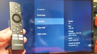 Insignia Smart TV How to Uninstall  Delete Apps [upl. by Eppes]