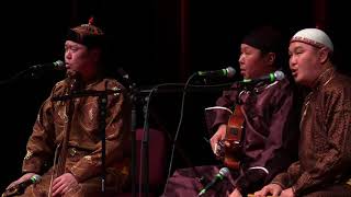 Tuvan throat singing ensemble Alash on TEDx show [upl. by Mayer]