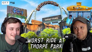 WORST RIDE AT THORPE PARK  Break Run Ep 12 [upl. by Pierrepont]