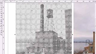 Creating Halftones with CorelDraw x3 for ImageBlast photoresist films [upl. by Aviv]