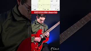 Blues Lick 7 Billies Bounce amp Solo jazzguitar jazztutorial jazzimprovisation [upl. by Barlow]