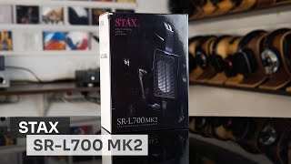 STAX SRL700 MK2 Headphone and SRMD50 Energiser Unboxing [upl. by Asreht]