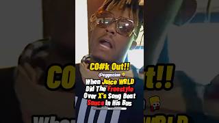 WHEN JUICE WRLD DID A FREESTYLE OVER X’s BEAT SAUCE… [upl. by Ydnew]