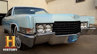 Counting Cars Dannys 1969 Cadillac DeVille MYSTERY BUYER Causes CHAOS Season 4  History [upl. by Sirovart]