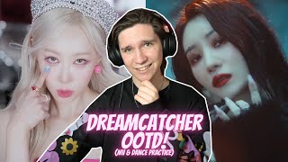 DANCER REACTS TO Dreamcatcher  OOTD MV amp DANCE VIDEO [upl. by Grassi]