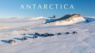 Luxury in Antarctica  ECHO the worlds most remote camp PHENOMENAL [upl. by Lleral602]