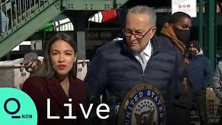 AOC Schumer Announce 2 Billion from FEMA to Pay for New York Covid Funerals [upl. by Umberto]