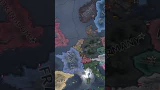 France VS Germany 2024 IN HOI4 hoi4 hoi4timelapse shorts [upl. by Olnay]