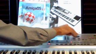 KORG Pa50 professional arranger performing techno music [upl. by Notpmah]