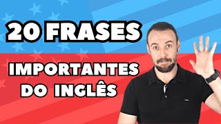 20 Frases Importantes do Inglês [upl. by Sello]