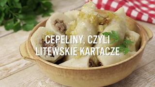 Cepeliny czyli litewskie kartacze  jak je zrobić  Przepisypl [upl. by Aekim462]