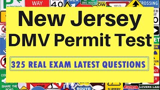 New Jersey DMV Written Permit Test 2024  REAL 325 QUESTIONS  DMV NJ  100 Pass Guarantee [upl. by Rhianon]