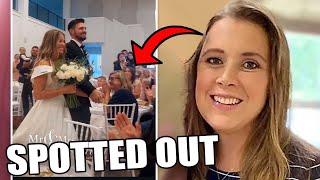 Anna Duggar spotted at Jana Duggar’s wedding [upl. by Ehman]