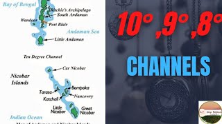 10 degree channel  9 degree 8 degree channel Duncan passageGreat channel  Lakshadweep [upl. by China]