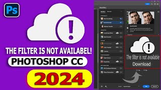 adobe photoshop 2024 neural filters not downloading 2024 [upl. by Lovering939]