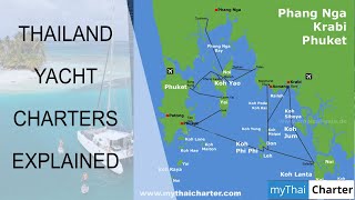 Thailand Yacht Charters Explained  Phuket Crewed Yacht Charter 2020 [upl. by Aynotahs374]