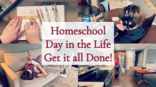 HOMESCHOOL DAY IN THE LIFE  HOW MUCH CAN WE GET DONE  HIGH SCHOOL MIDDLE ELEMENTARY [upl. by Anir]