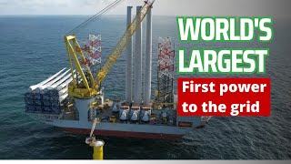 World largest offshore wind farm is finally sending power to the UK grid [upl. by Priscella]