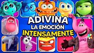 Adivina Los Nuevos Personajes de INTENSAMENTE 2 🤩🧠✨ Chica TriviaQuiz de Intensamente 2 la Película [upl. by Lucic]