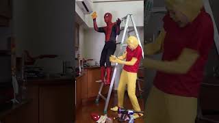 SpiderMan funny video 😂😂😂 Part702 funny tiktok sigma [upl. by Ahsenod324]