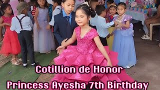 Cotillion de Honor Princess Ayesha 7th Birthday [upl. by Esinereb]