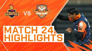 2023 Abu Dhabi T10 Match 24 Highlights Deccan Gladiators vs Morrisville Samp Army  Season 7 [upl. by Yentnuoc]